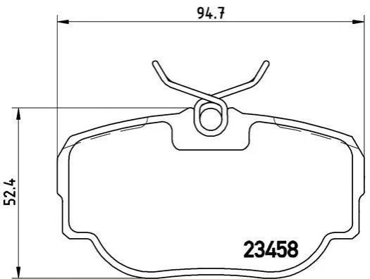<strong>Гальмівні колодки дискові BREMBO P44009 (фото 1)</strong>