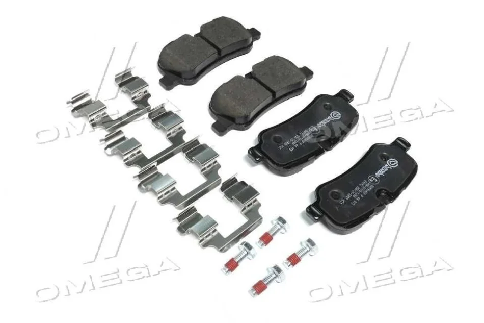 <strong>Тормозные колодки дисковые BREMBO P44013 (фото 1)</strong>