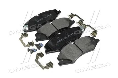 Гальмівні колодки дискові для Land Rover BREMBO P44022 фото товару
