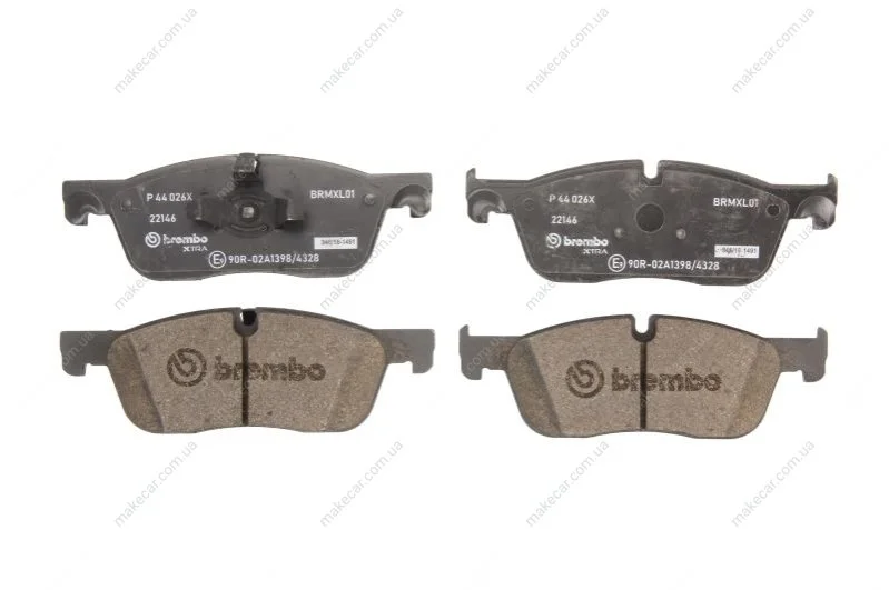 <strong>Гальмівні колодки дискові BREMBO P44026X (фото 1)</strong>