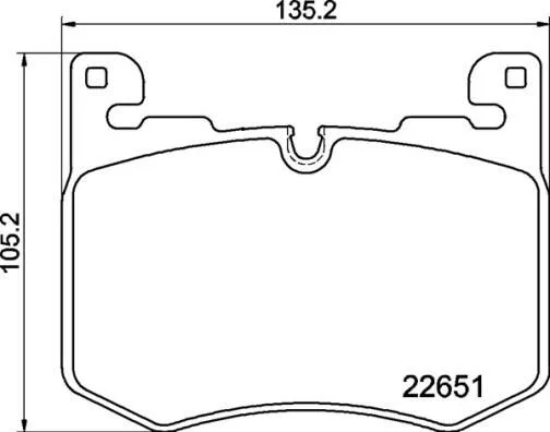 <strong>Гальмівні колодки, дискові BREMBO P44030 (фото 1)</strong>