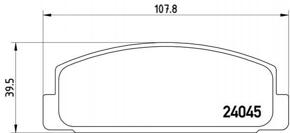 <strong>Гальмівні колодки дискові BREMBO P49036 (фото 1)</strong>