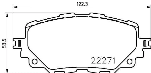<strong>Гальмівні колодки дискові BREMBO P49 054 (фото 1)</strong>