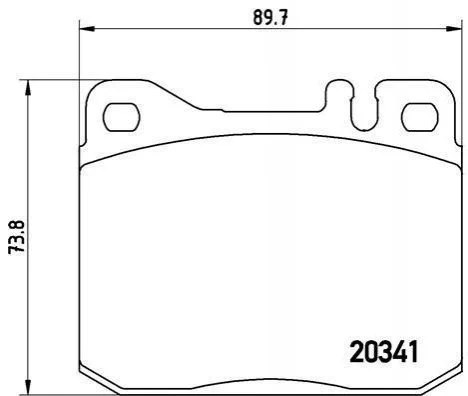 <strong>Гальмівні колодки дискові BREMBO P50 004 (фото 1)</strong>