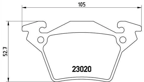<strong>Гальмівні колодки дискові BREMBO P50 032 (фото 1)</strong>