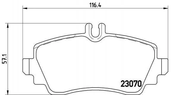 <strong>Гальмівні колодки дискові BREMBO P50 036 (фото 1)</strong>