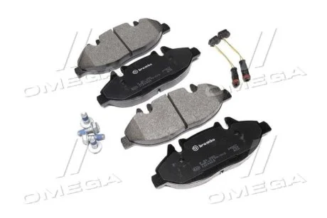 Гальмівні колодки дискові для Mercedes BREMBO P50050 фото товару