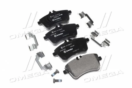 Колодки гальмівні дискові для Mercedes BREMBO P50057 фото товару