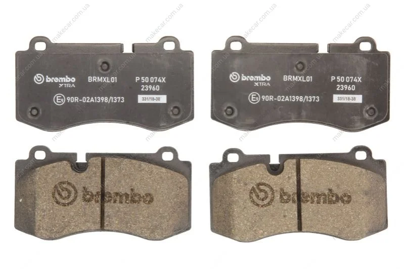 <strong>Гальмівні колодки дискові BREMBO P50074X (фото 1)</strong>