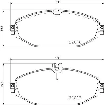 <strong>Гальмівні колодки дискові BREMBO P50124 (фото 1)</strong>