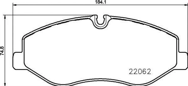 <strong>Гальмівні колодки дискові BREMBO P50129 (фото 1)</strong>