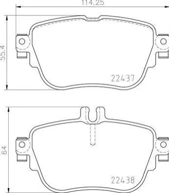 <strong>Гальмівні колодки дискові BREMBO P50 136 (фото 1)</strong>