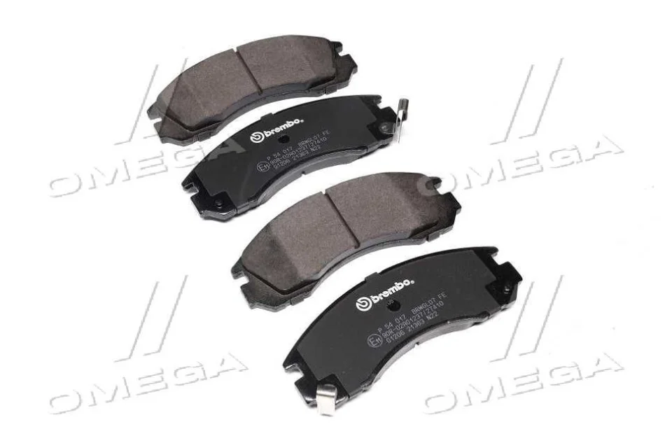 <strong>Гальмівні колодки дискові BREMBO P54017 (фото 1)</strong>