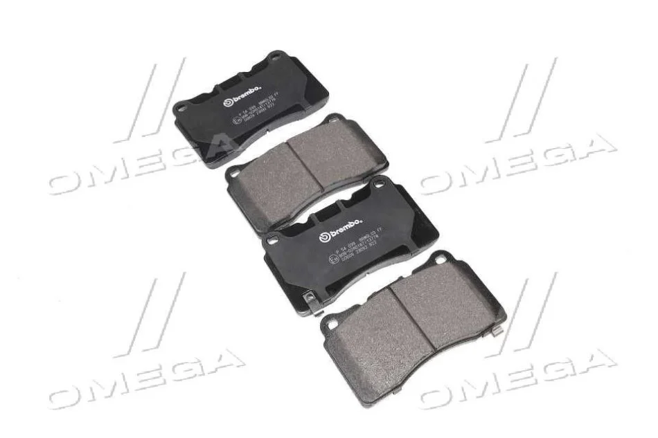 <strong>Гальмівні колодки дискові BREMBO P54039 (фото 1)</strong>
