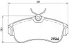<strong>Тормозные колодки дисковые BREMBO P56 022 (фото 1)</strong>