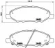 <strong>Гальмівні колодки дискові BREMBO P56088 (фото 1)</strong>