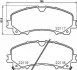 <strong>Гальмівні колодки дискові BREMBO P56106 (фото 1)</strong>