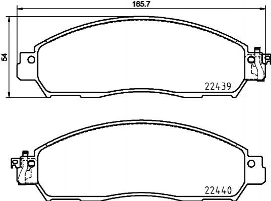 <strong>Гальмівні колодки дискові BREMBO P56 118 (фото 1)</strong>