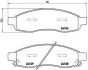 <strong>Гальмівні колодки дискові BREMBO P58 001 (фото 1)</strong>