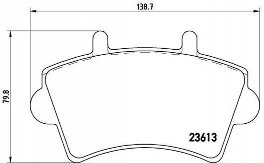 <strong>Тормозные колодки дисковые BREMBO P59039 (фото 1)</strong>