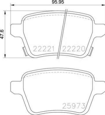 <strong>Гальмівні колодки дискові BREMBO P59 086 (фото 1)</strong>