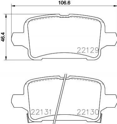 <strong>Тормозные колодки дисковые BREMBO P59 090 (фото 1)</strong>