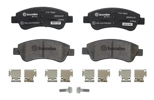 <strong>Тормозные колодки дисковые BREMBO P61 066X (фото 1)</strong>