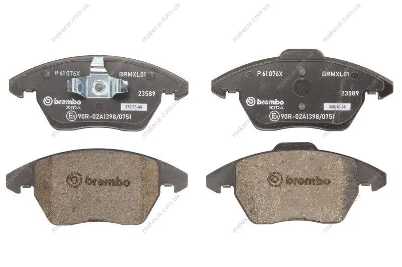 <strong>Гальмівні колодки, тюнінг BREMBO P61076X (фото 1)</strong>