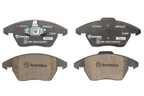 Гальмівні колодки, тюнінг для BREMBO P61076X фото товару