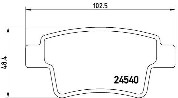 <strong>Гальмівні колодки дискові BREMBO P61 085 (фото 1)</strong>