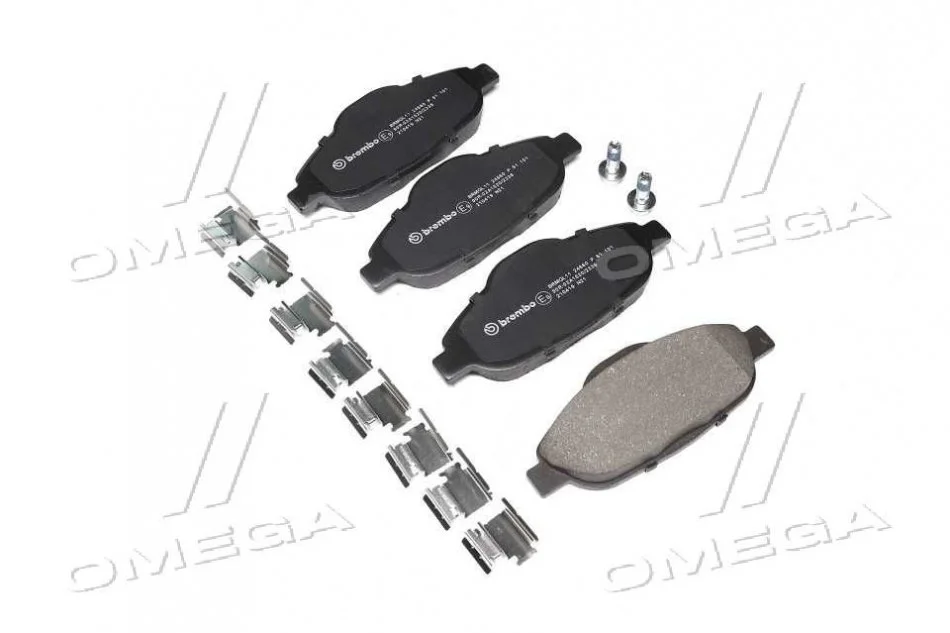 <strong>Гальмівні колодки дискові BREMBO P61101 (фото 1)</strong>