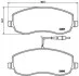 <strong>Гальмівні колодки дискові BREMBO P61 104 (фото 1)</strong>