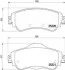 <strong>Тормозные колодки Brembo BREMBO P61105 (фото 1)</strong>