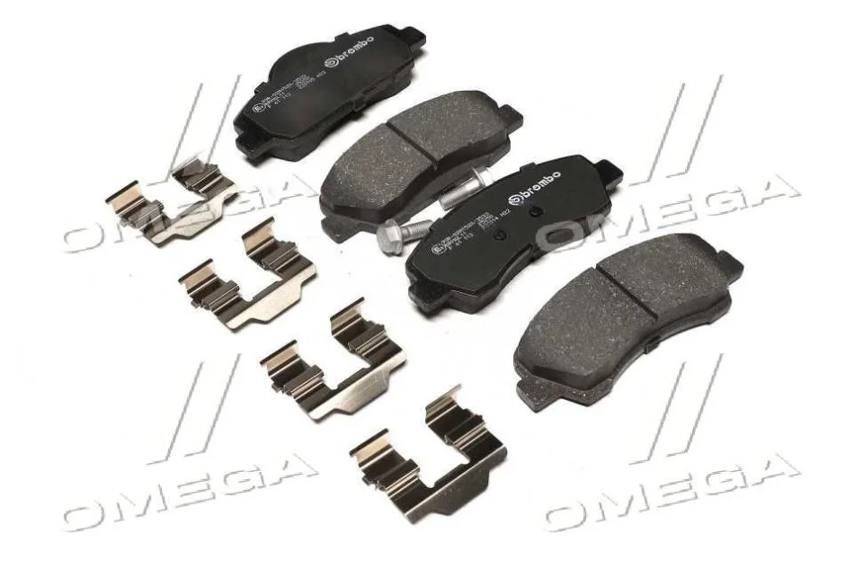<strong>Тормозные колодки дисковые BREMBO P61113 (фото 1)</strong>