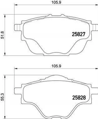 <strong>Гальмівні колодки дискові BREMBO P61 124 (фото 1)</strong>