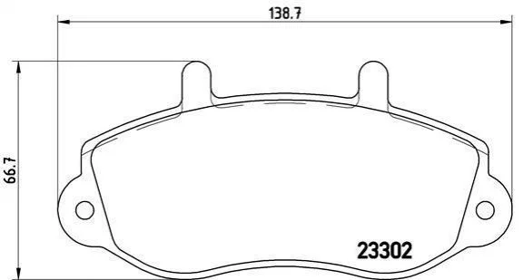 <strong>Гальмівні колодки дискові BREMBO P68025 (фото 1)</strong>