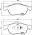<strong>Гальмівні колодки дискові BREMBO P68 040 (фото 1)</strong>