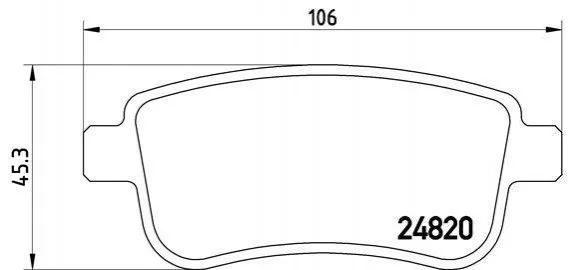 <strong>Гальмівні колодки дискові BREMBO P68041 (фото 1)</strong>