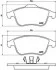 <strong>Гальмівні колодки дискові BREMBO P68 045 (фото 1)</strong>