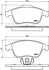 <strong>Тормозные колодки Brembo BREMBO P68 047 (фото 1)</strong>