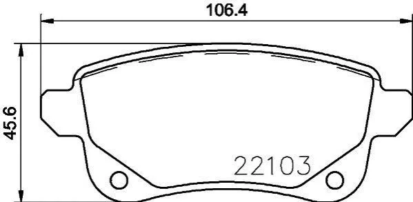 <strong>Тормозные колодки дисковые BREMBO P68 064 (фото 1)</strong>