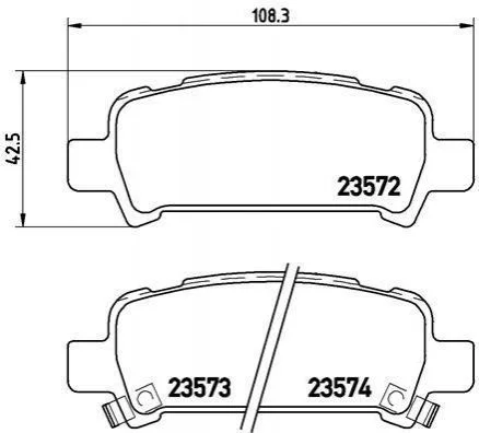 <strong>Гальмівні колодки дискові BREMBO P78011 (фото 1)</strong>