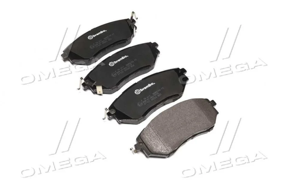 <strong>Гальмівні колодки дискові BREMBO P78017 (фото 1)</strong>