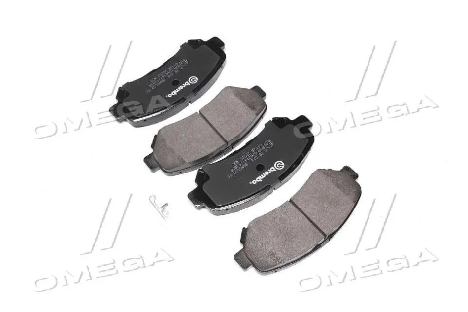 <strong>Гальмівні колодки дискові BREMBO P79028 (фото 1)</strong>