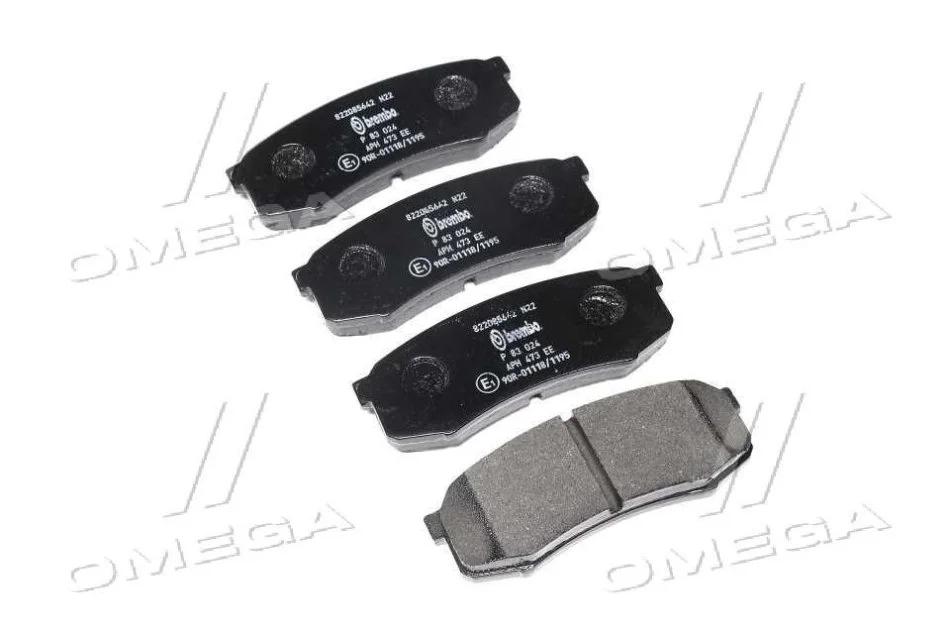 <strong>Гальмівні колодки дискові BREMBO P83024 (фото 1)</strong>