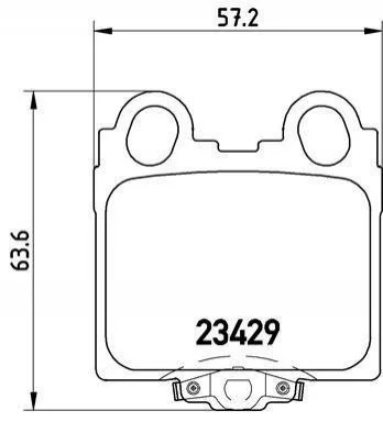 <strong>Гальмівні колодки дискові BREMBO P83045 (фото 1)</strong>