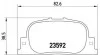 <strong>Гальмівні колодки дискові BREMBO P83 063 (фото 1)</strong>
