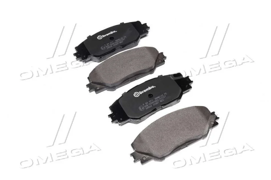 <strong>Гальмівні колодки дискові BREMBO P83071 (фото 1)</strong>