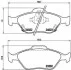 <strong>Гальмівні колодки дискові BREMBO P83085 (фото 1)</strong>