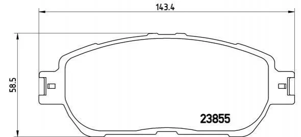 <strong>Гальмівні колодки дискові BREMBO P83105 (фото 1)</strong>